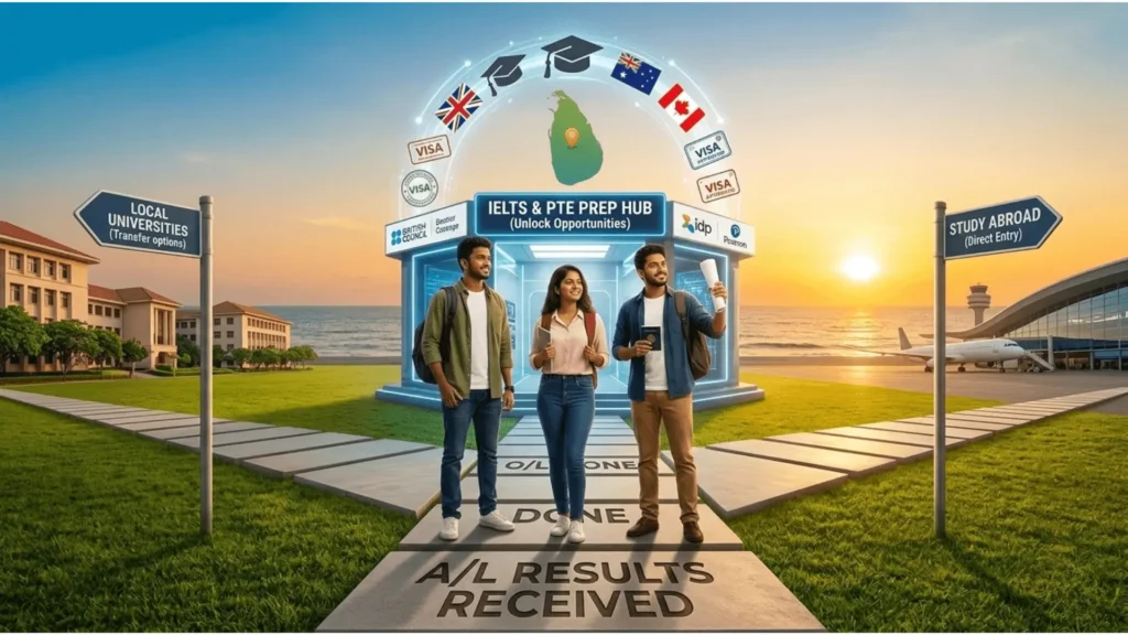 what to do after O/L or A/L in Sri Lanka